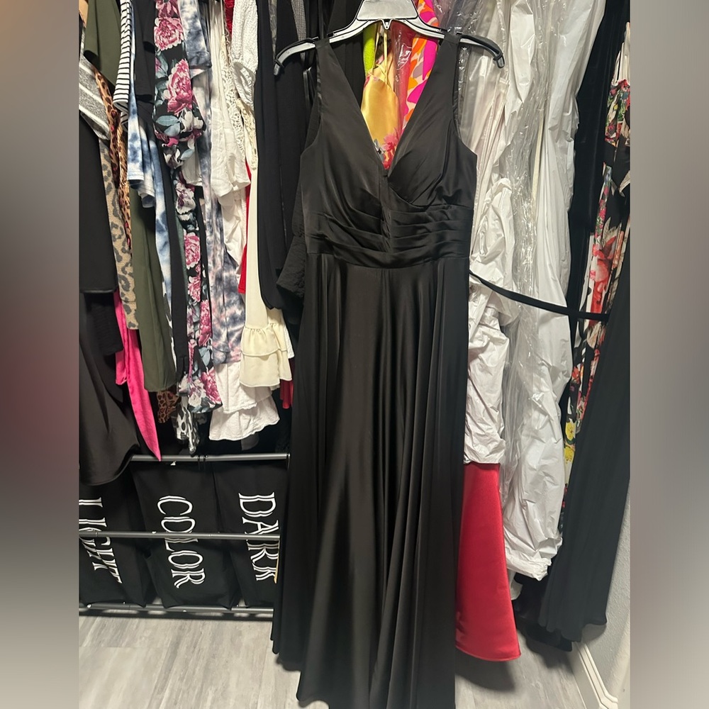 Long black dress